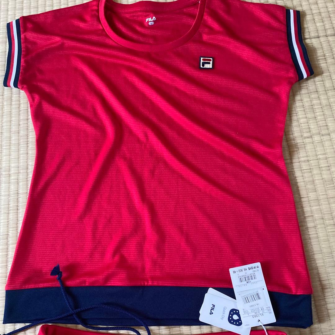 FILA スポーツウェアセット 赤