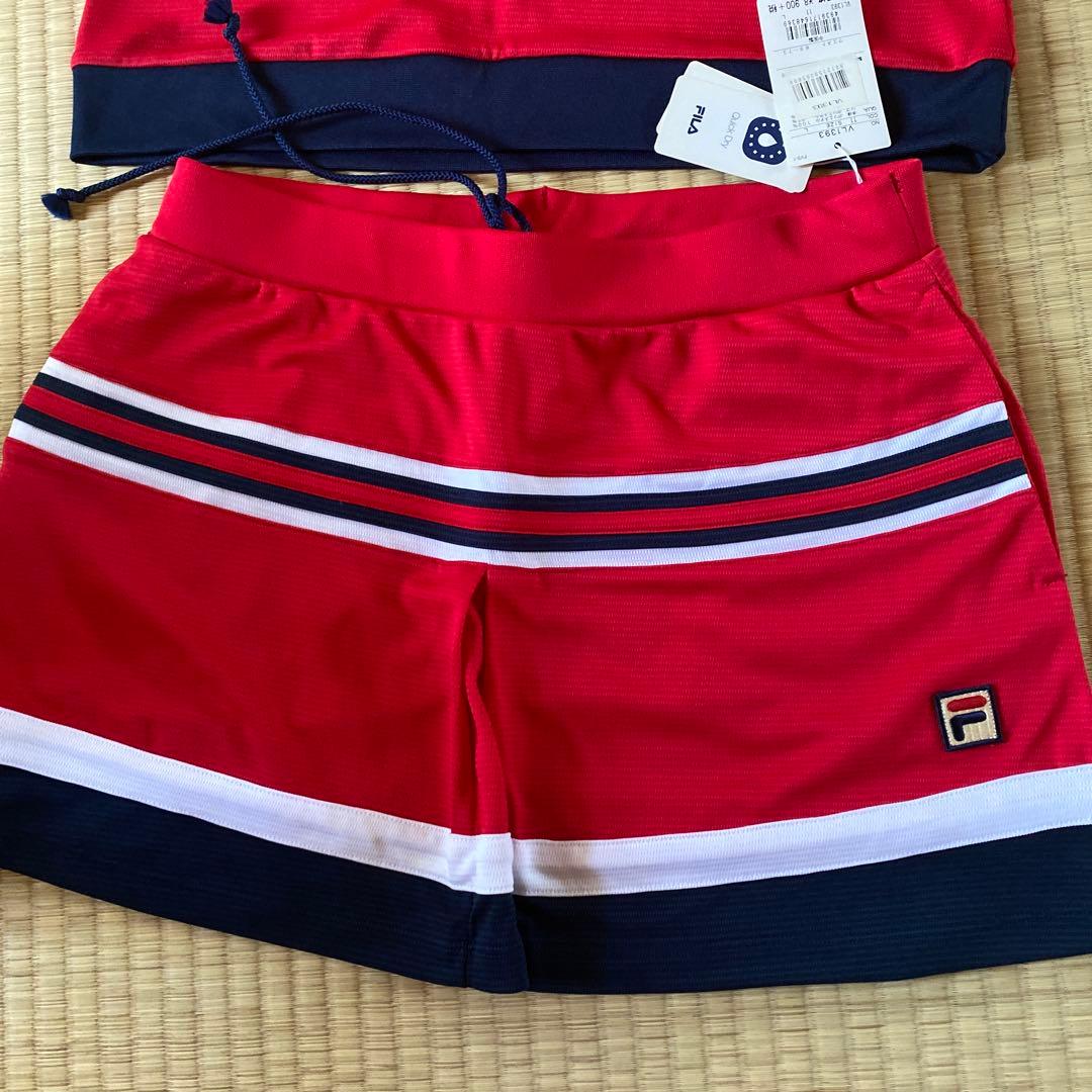 FILA スポーツウェアセット 赤