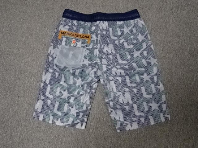新同！(定価30800)MARK&LONAマークアンドロナ・メッシュハーフパンツ