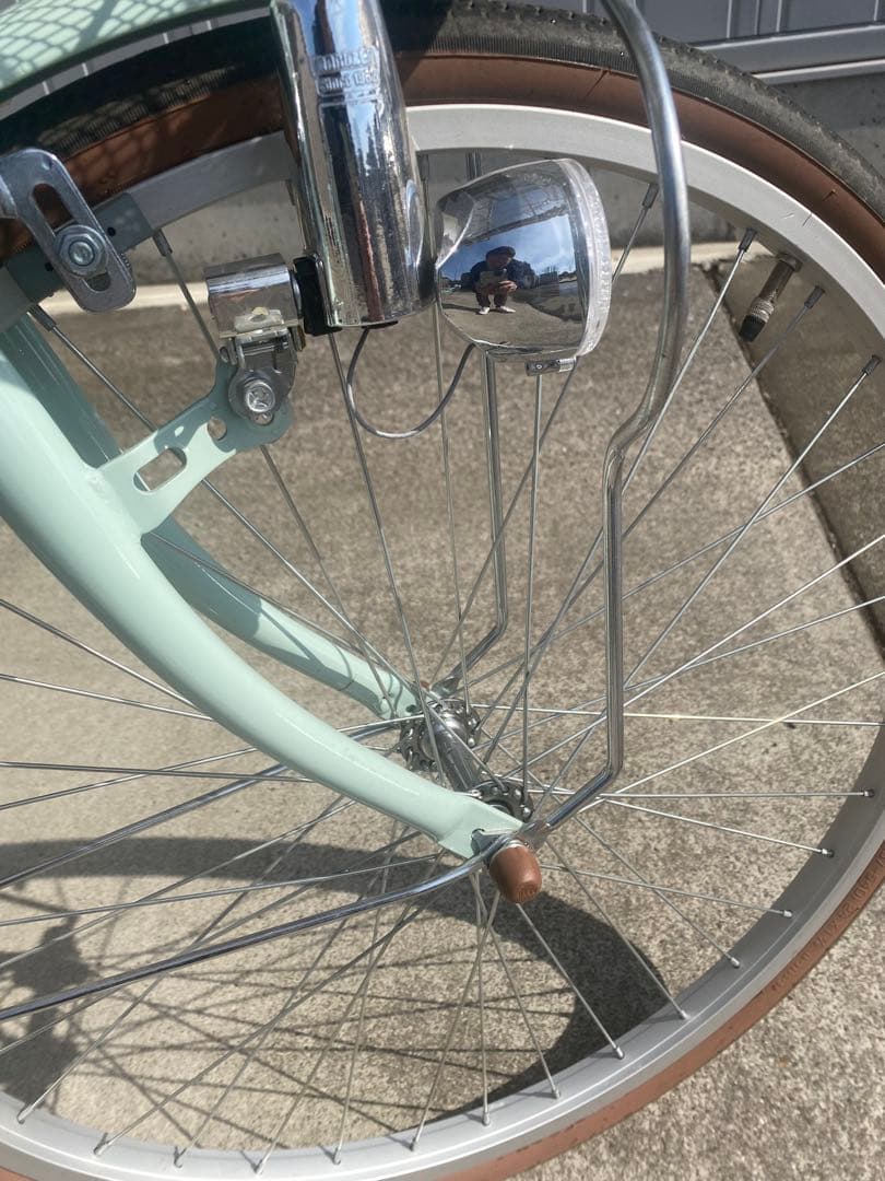 イオンバイク　24インチMAHALO ミントグリーン おまけでヘルメット