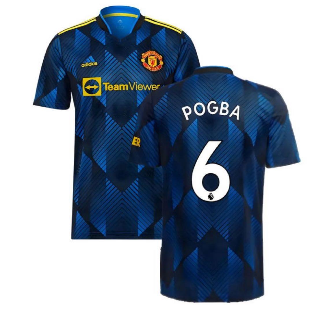 【新品】Man Utd 2021-22サードPOGBA/ポグバ 6番(正規品)