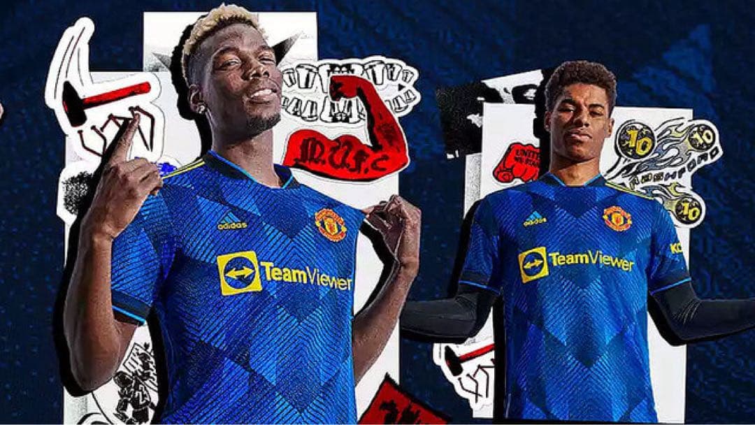 【新品】Man Utd 2021-22サードPOGBA/ポグバ 6番(正規品)