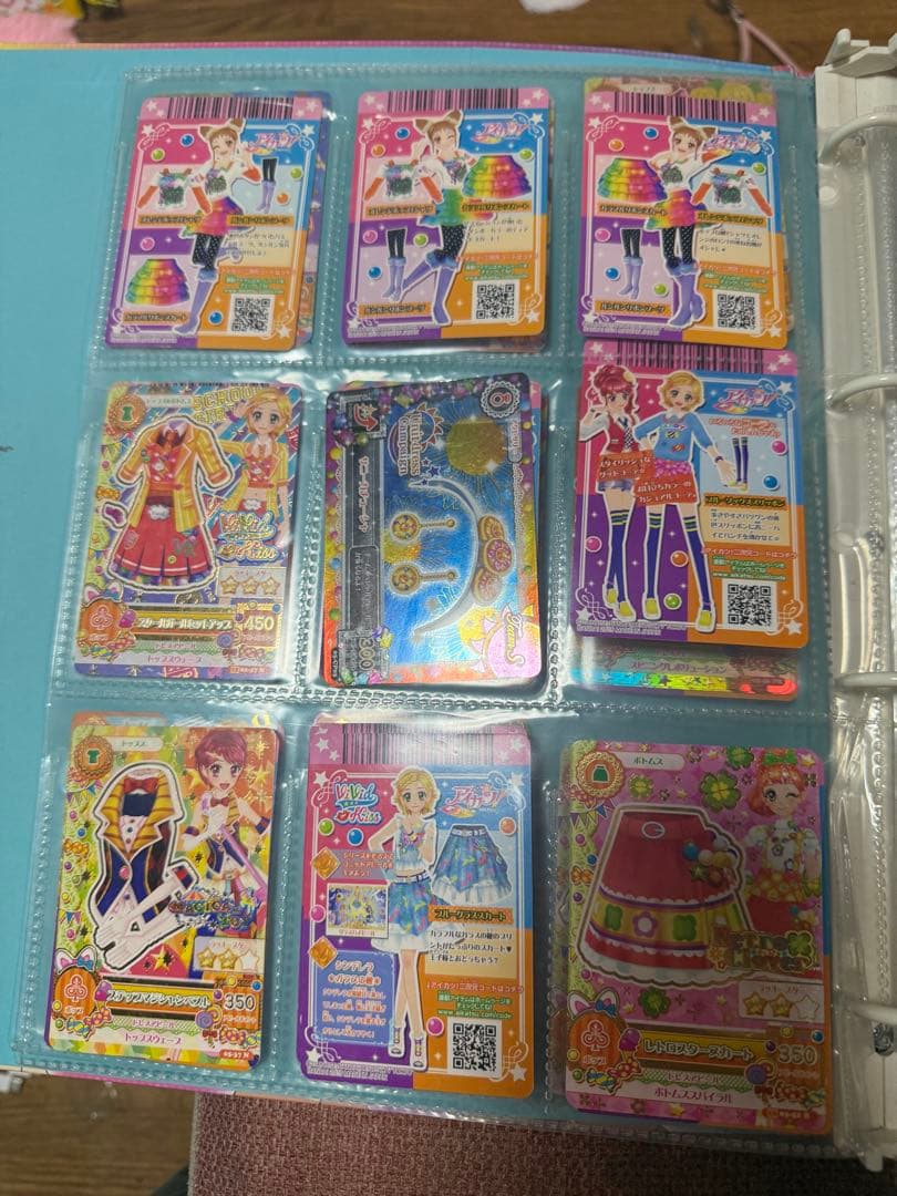 d*9様 アイカツカードまとめ売り バインダー付き