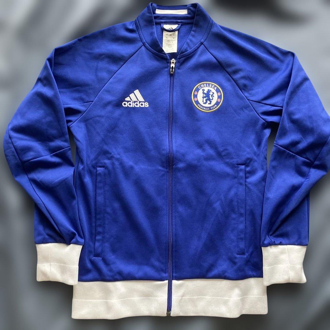 adidas アディダス　CHELSEA FC トラックジャケットブルー　S