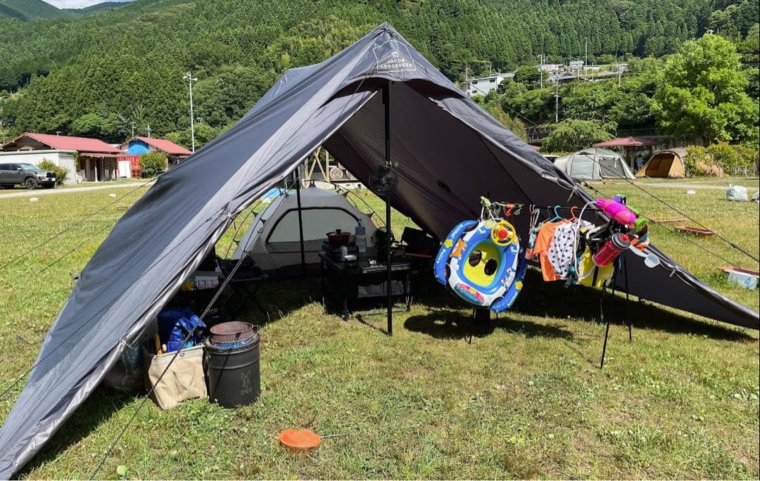ポール付属★Tent-Mark★ブラックサミット★GG8★美品