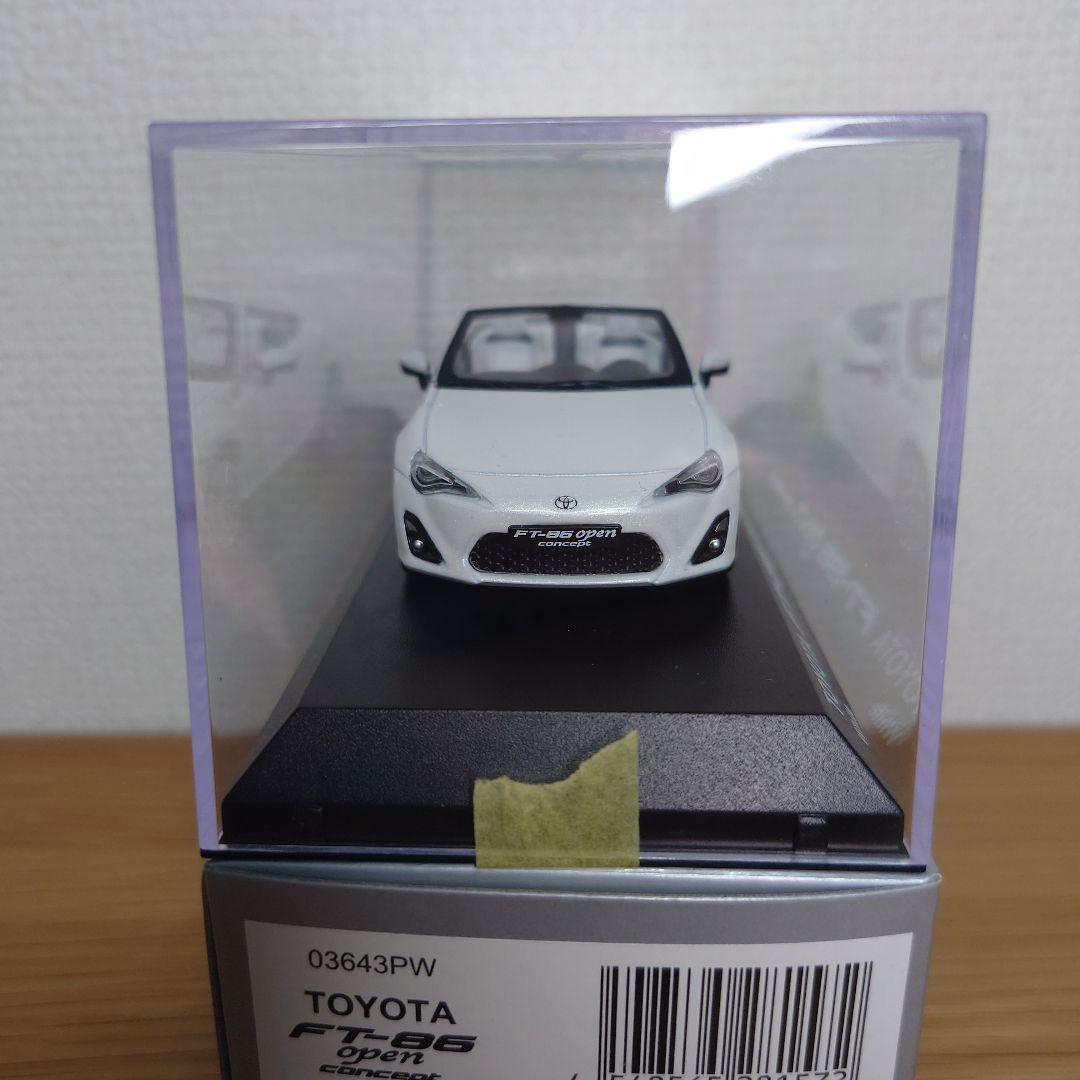 【稀少】Kyosho TOYOTA FT-86 open concept 白