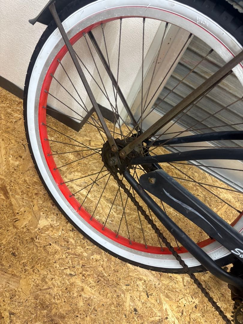 ビーチクルーザー 自転車 ブラック