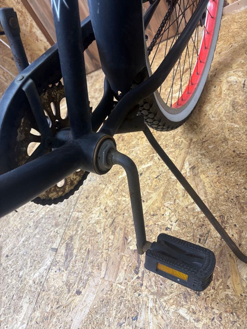 ビーチクルーザー 自転車 ブラック