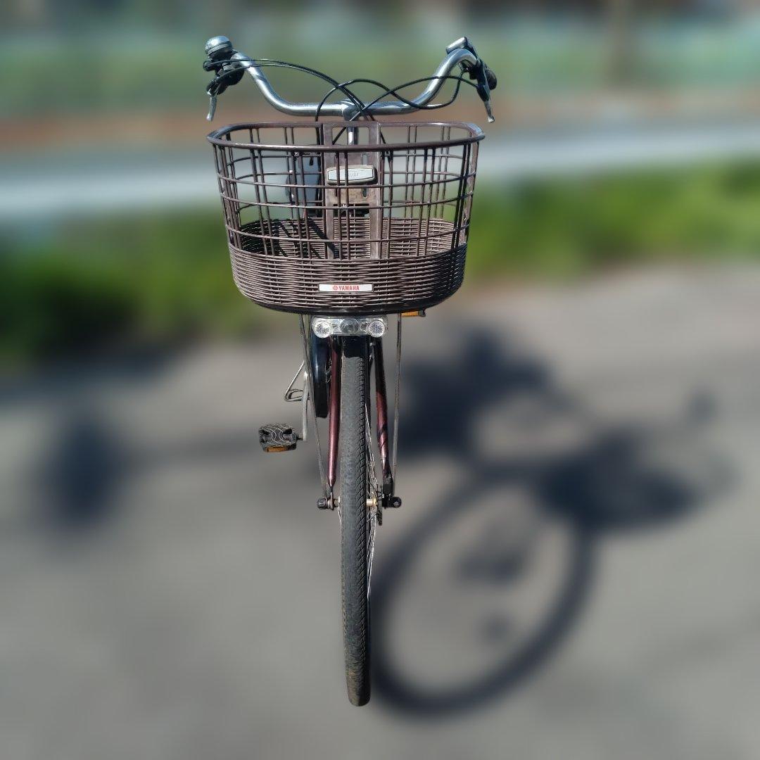 [868]送料無料 ヤマハ PAS Natura 電動自転車 大容量バッテリー付