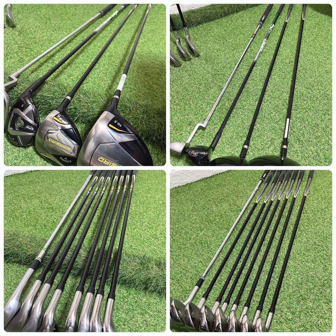 美品 Callaway WARBIRD メンズゴルフクラブ豪華12本セット