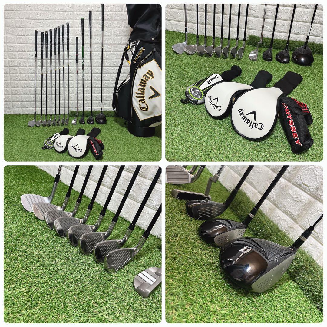 美品 Callaway WARBIRD メンズゴルフクラブ豪華12本セット