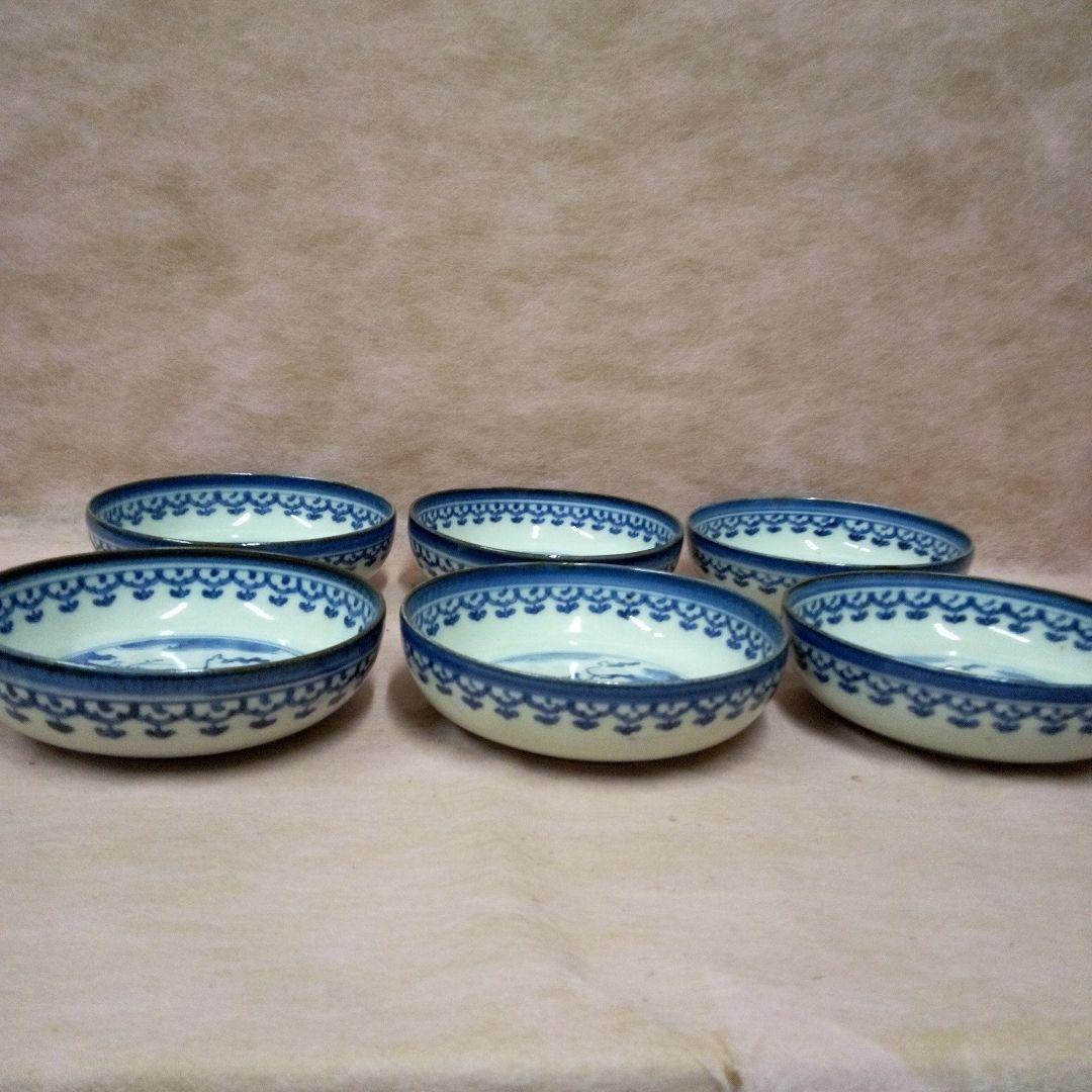古伊万里　染付　古美術　古道具　骨董品　江戸中期