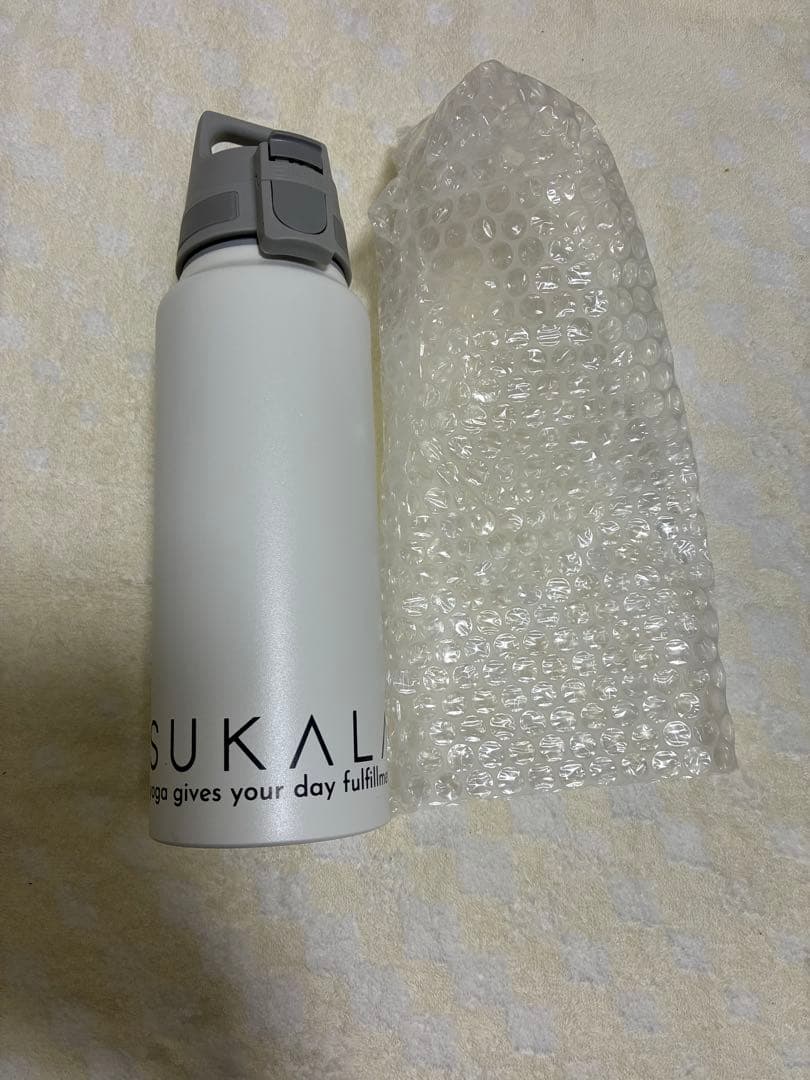 【新品未使用】（SUKALA×SIGG）ワイドマウスボトル　ホワイトグレー