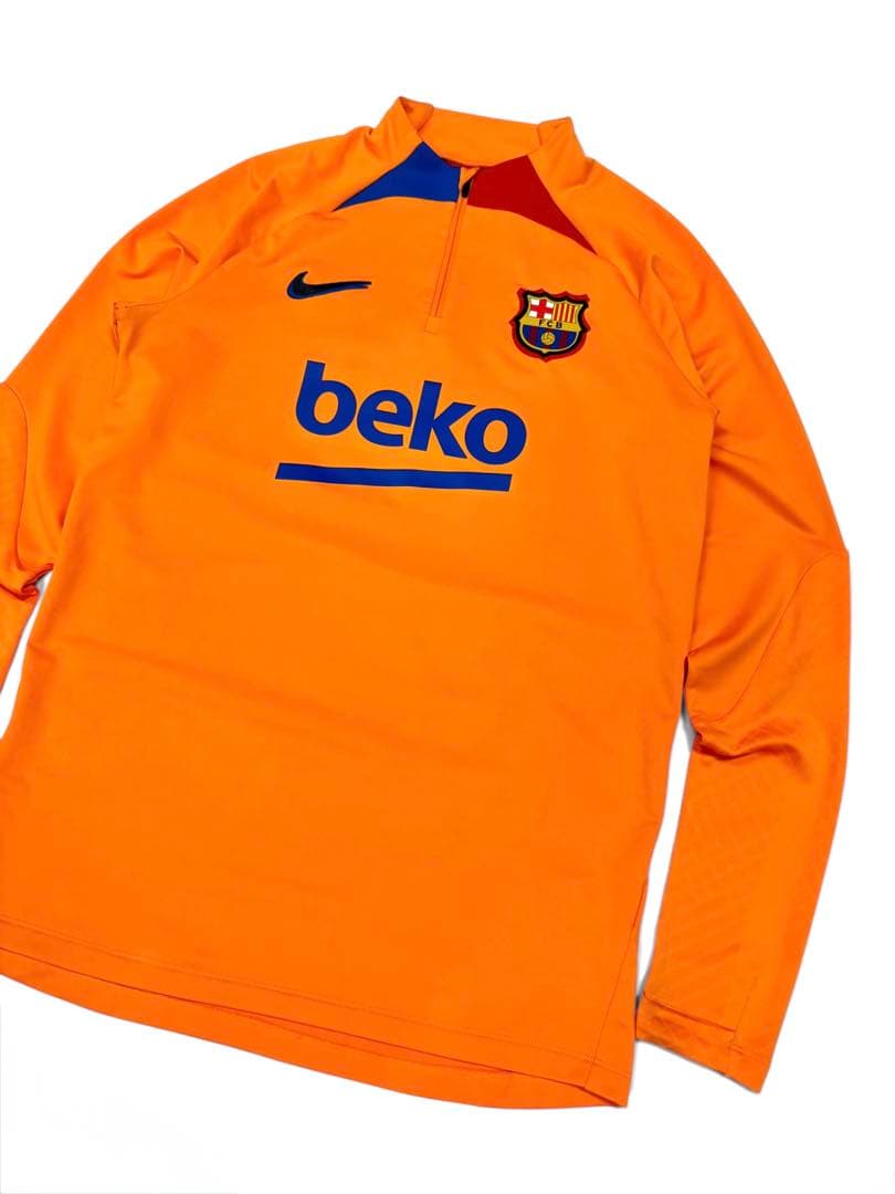 【極美品】21/22 FCバルセロナ ストライクドリルトップ ジャージ NIKE