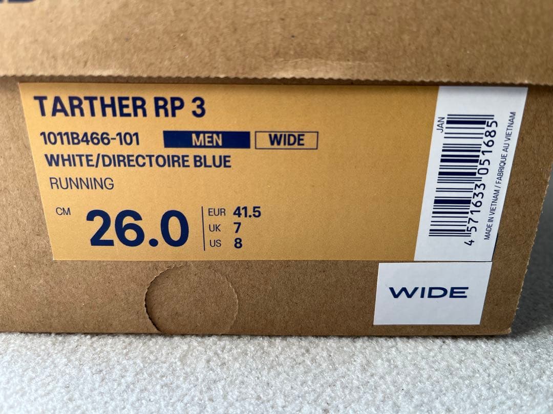 ASICS TATHER RP3 26.0cm ②