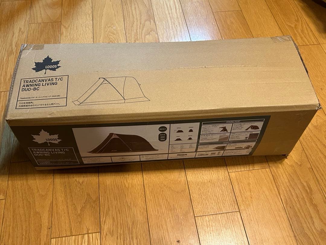 新品未開封⭐︎ロゴス Tradcanvas T/C オーニングリビングDUO-BC