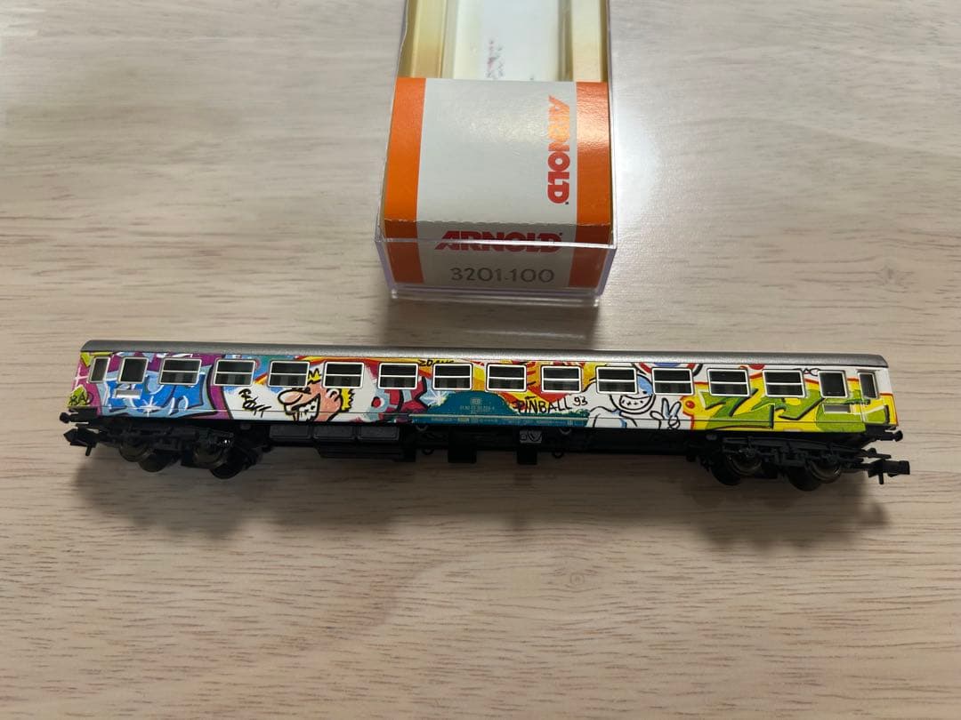 アーノルド　Nゲージ 鉄道模型 グラフィティセット DB db ドイツ 5両