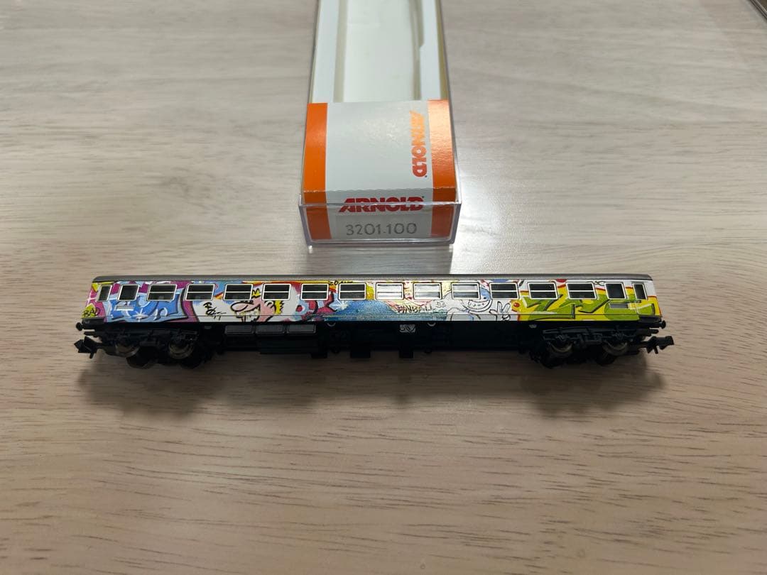 アーノルド　Nゲージ 鉄道模型 グラフィティセット DB db ドイツ 5両