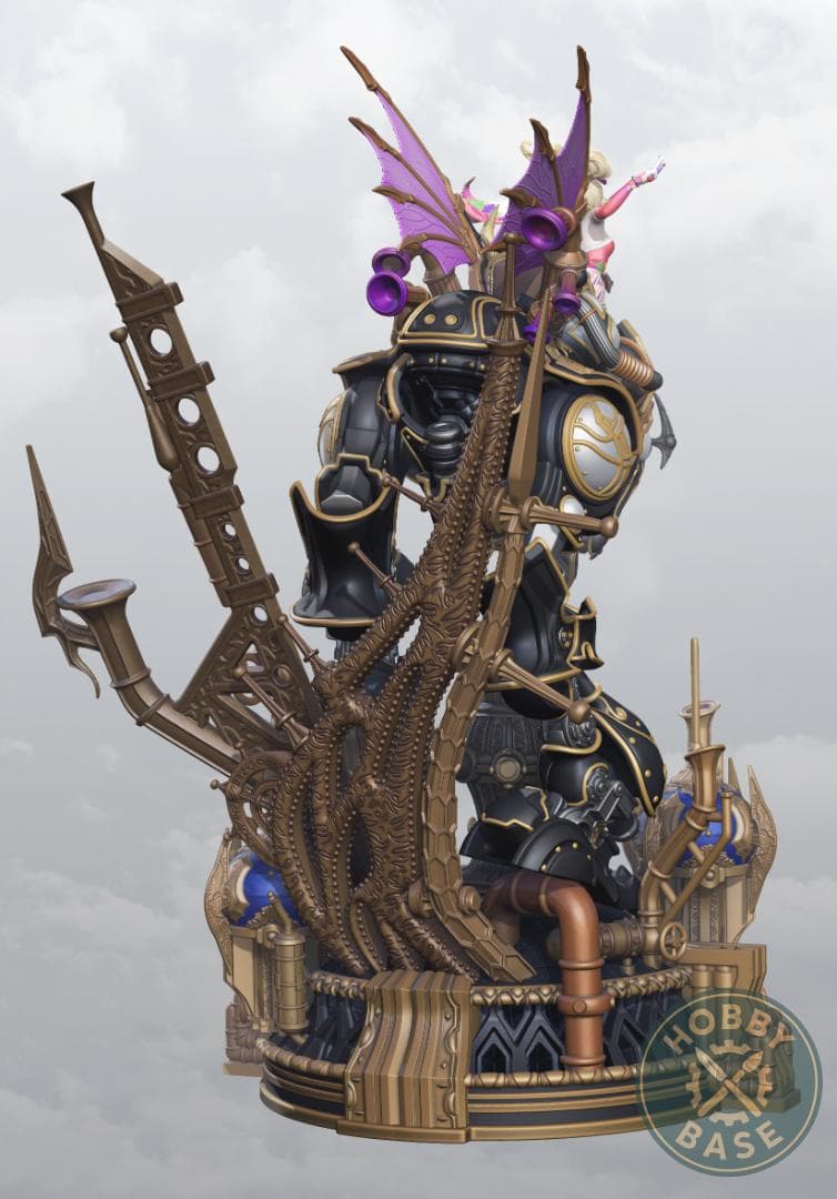 【FFVI】魔導アーマー ＆ ティナ ガレージキット - 未塗装・未組