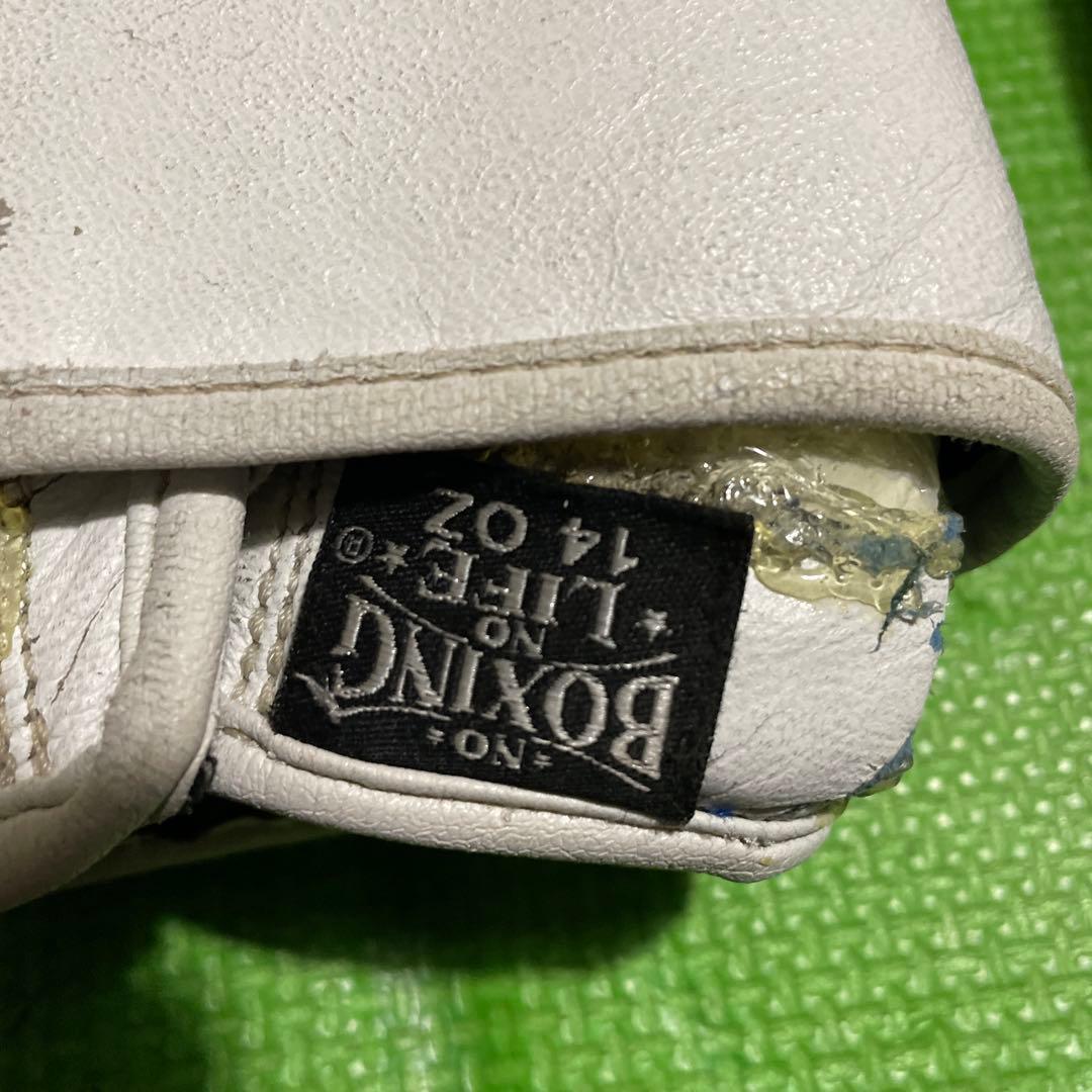 最終価格ボクシンググローブ NO BOXING NO LIFE 14オンス本革