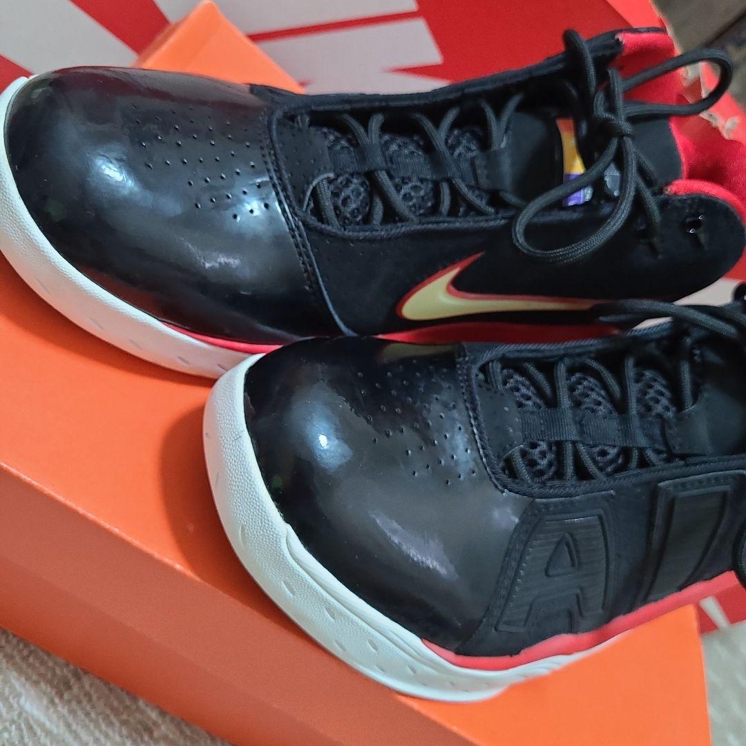 【激レア】Nike Air ブラック/レッド シューズ　ナイキバッシュ