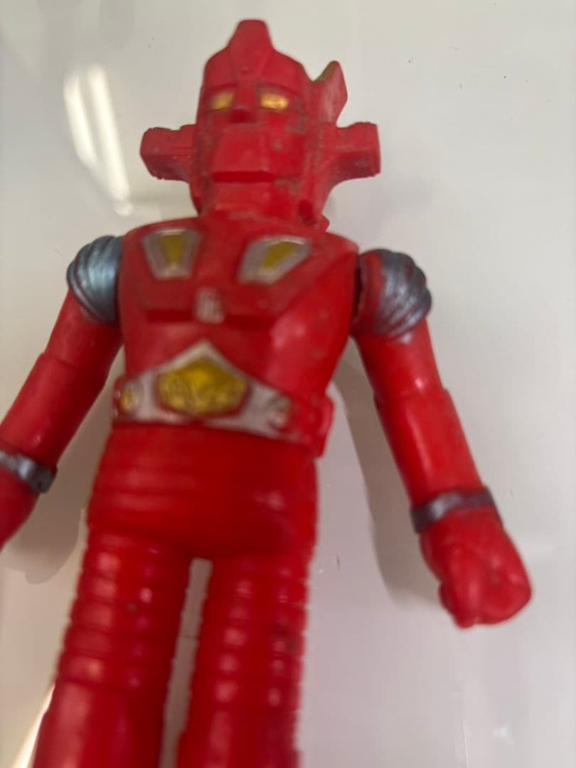 スーパーロボット　マッハバロン　ソフビ　当時物