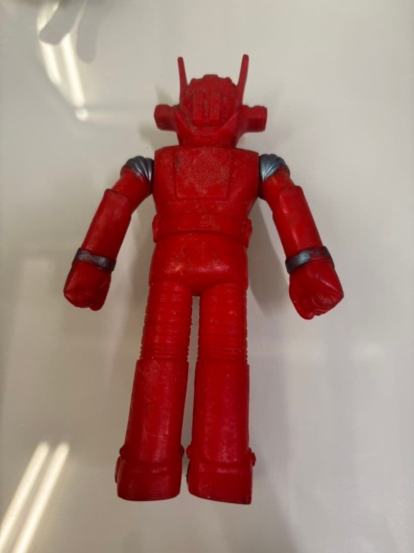 スーパーロボット　マッハバロン　ソフビ　当時物
