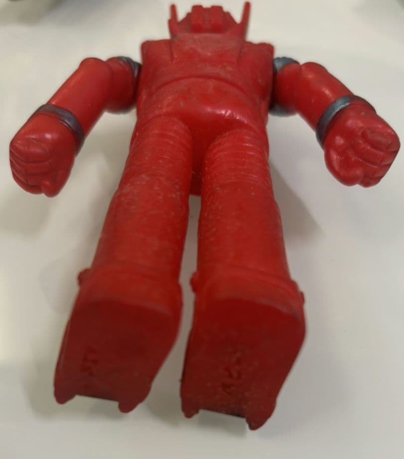 スーパーロボット　マッハバロン　ソフビ　当時物