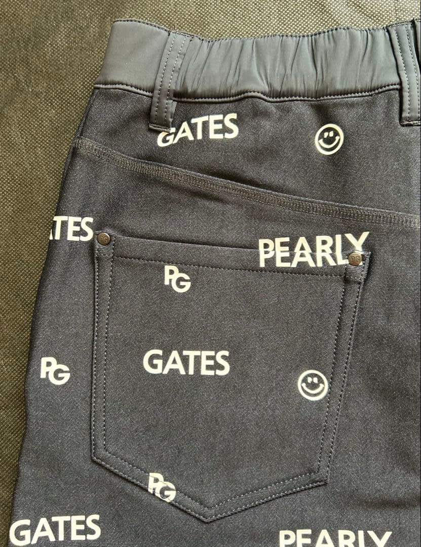 PEARLY GATES/パーリーゲイツ PGニコちゃんロゴ スカート 0