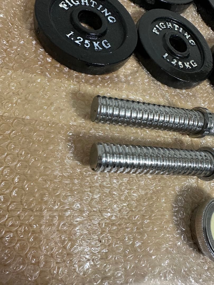 ファイティングロード2.5kg x 4枚1.25kg x 4枚ダンベルバーベル