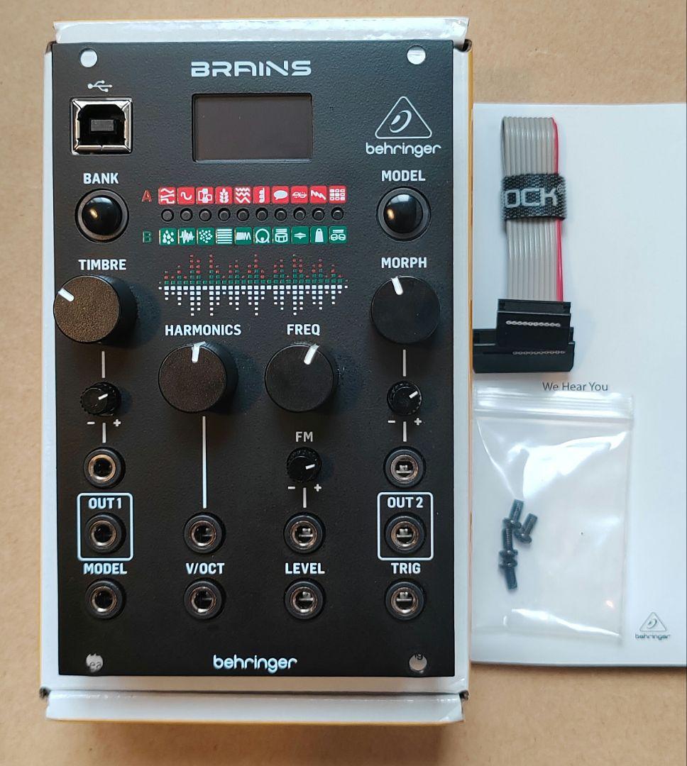 Behringer Brains / Plaitsクローン モジュラーシンセ