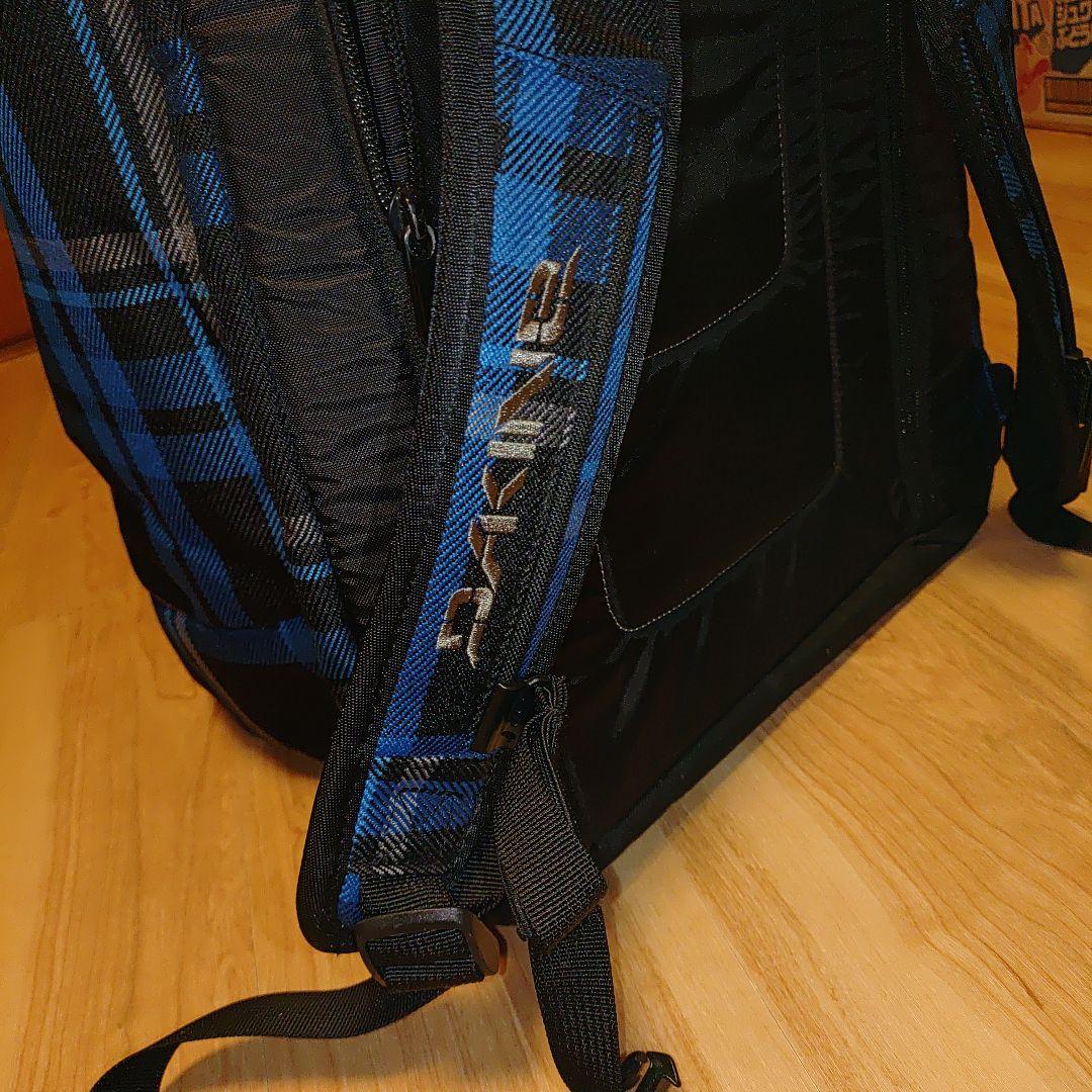 DAKINE スキー、スノーボードブーツバック青と黒のチェック柄