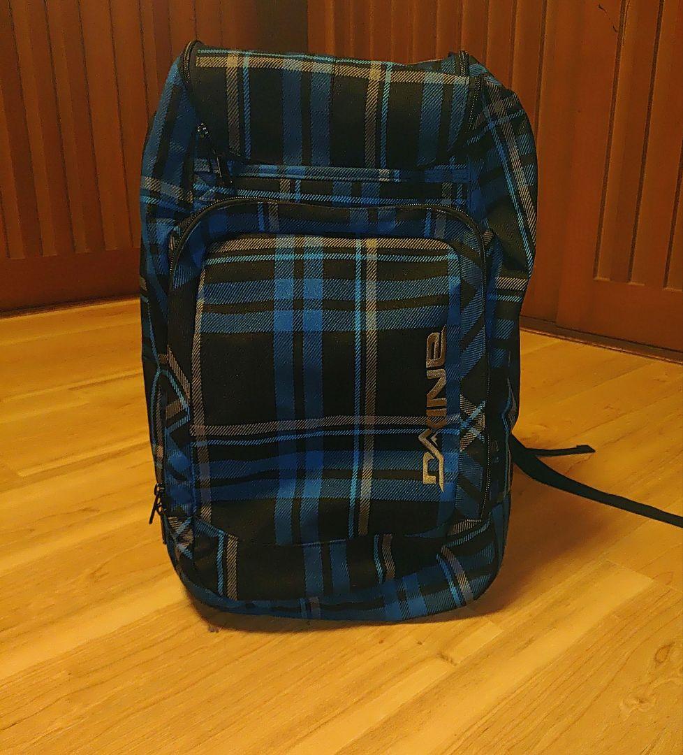 DAKINE スキー、スノーボードブーツバック青と黒のチェック柄