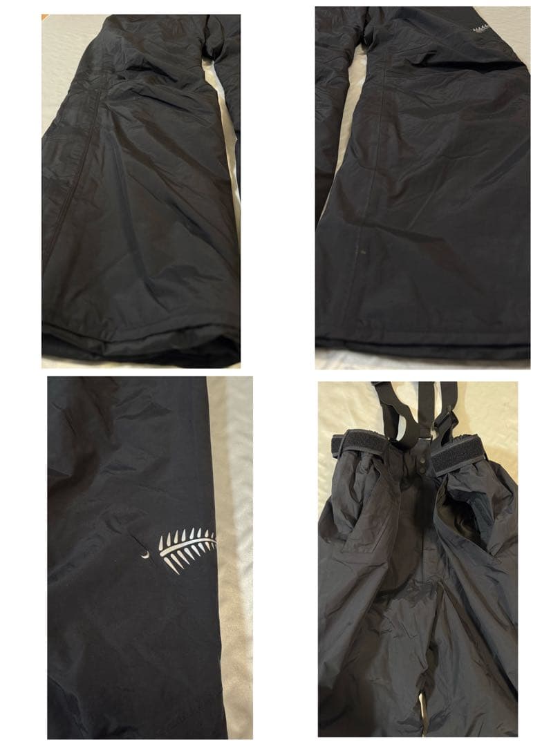 F104 美品　ハヤブサ　FREEKNOT 光電子　防寒着　3L 上下セット　黒