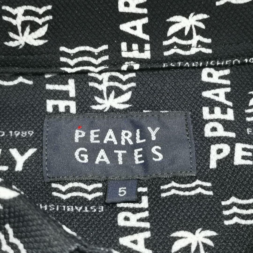 未使用級 PEARLY GATES PGM4G ロゴシャツ ゴルフ レディース