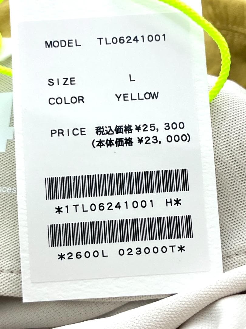 【早い者勝ち❣️】新品 TFW49 コンビネーションオープンカラーシャツ L