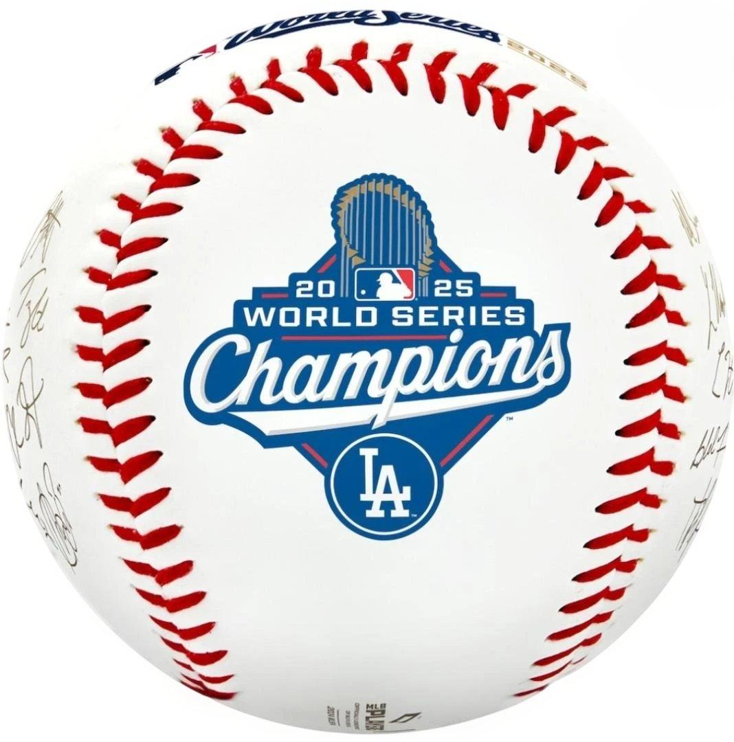 は*)様 2025MLB WS チャンピオンボール ロサンゼルスドジャース サイ