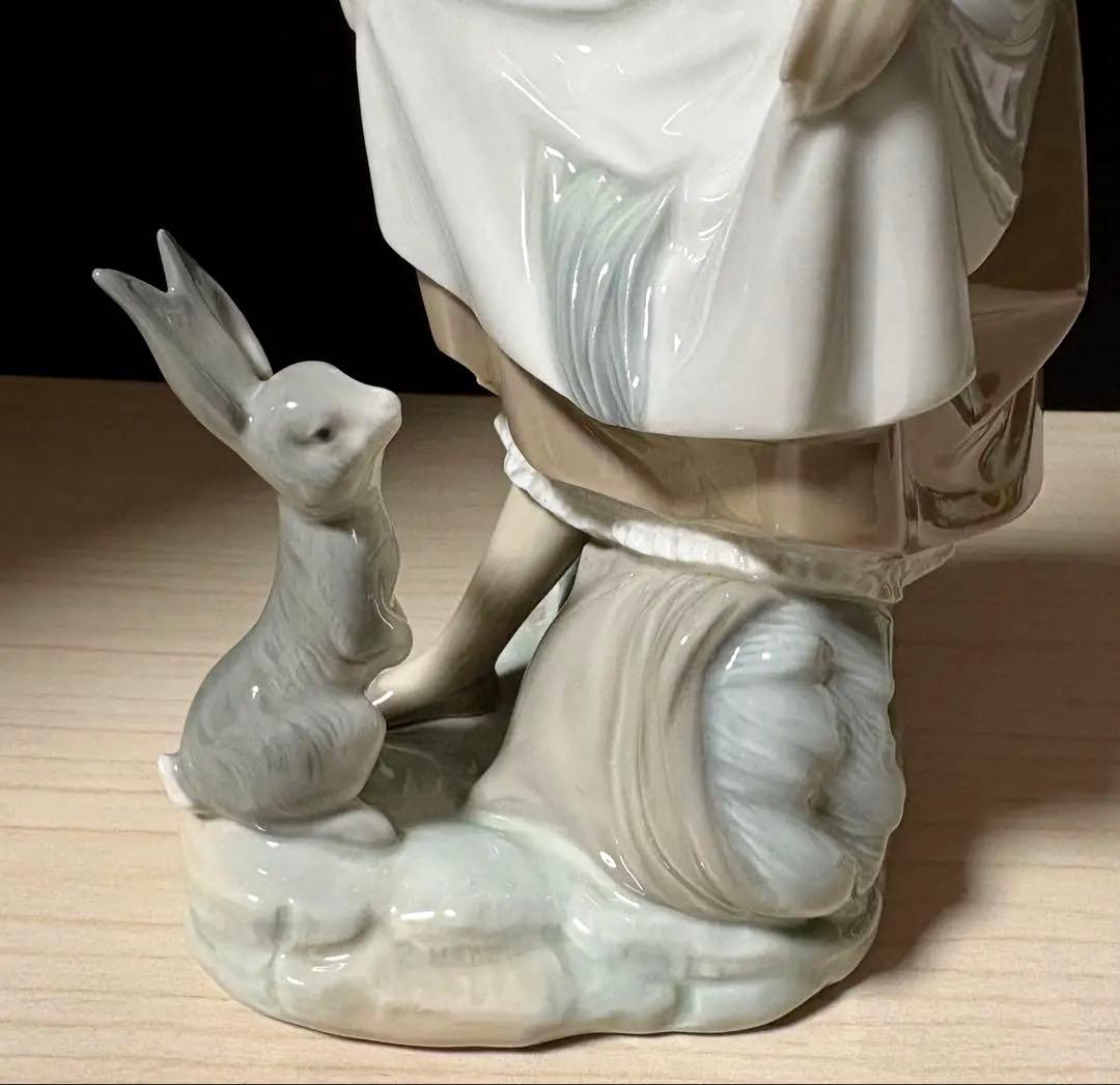LLADRO リヤドロ　4826 うさぎの食事　ヴィンテージ　フィギュリン 美品