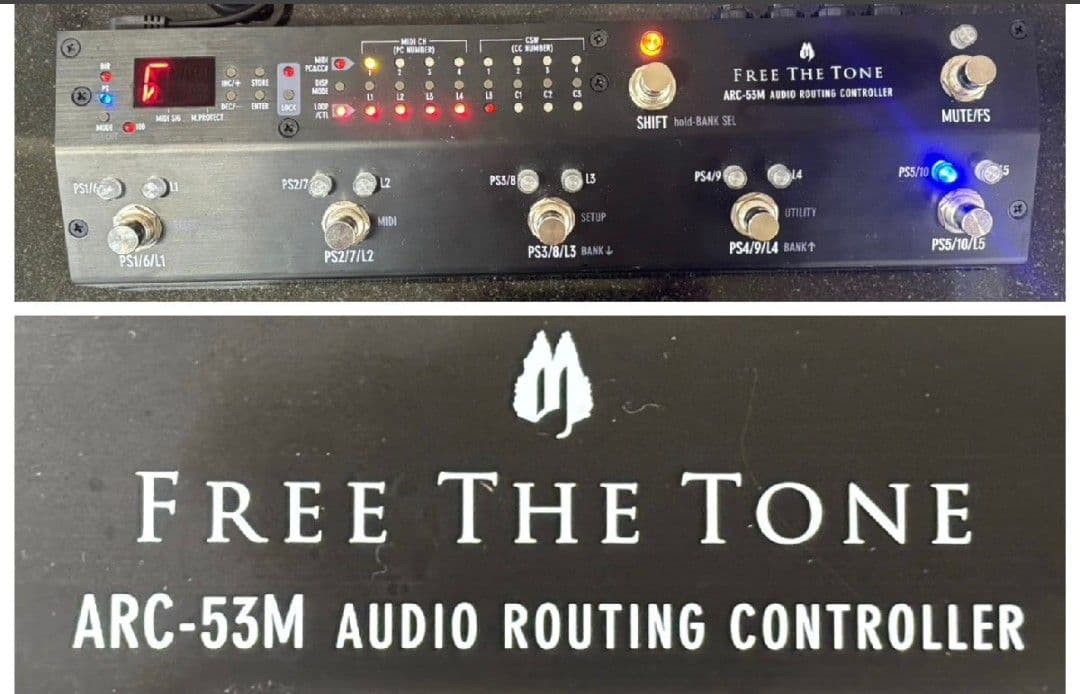FREE THE TONE　ARC-53M　プログラマブルスイッチャー
