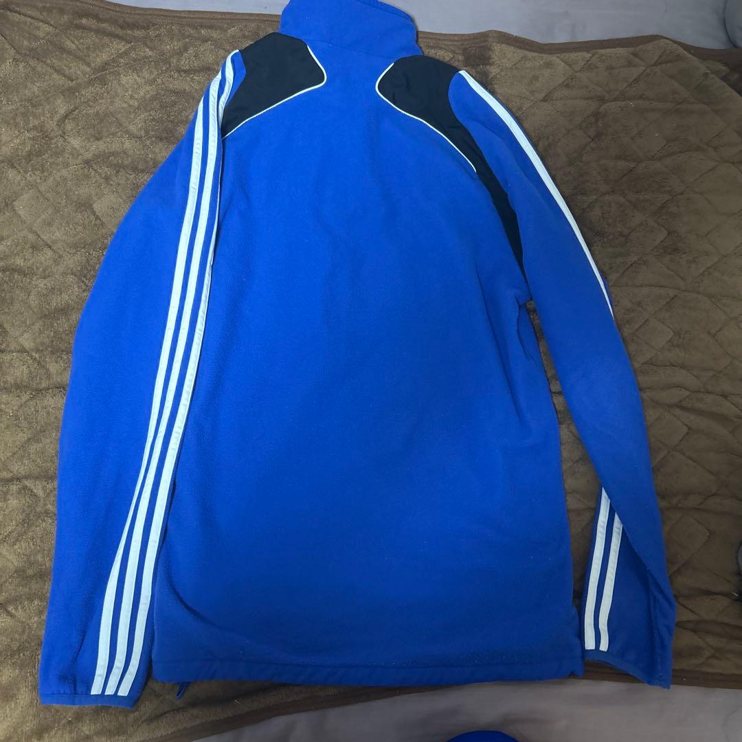 adidas チェルシー ハーフジップフリース