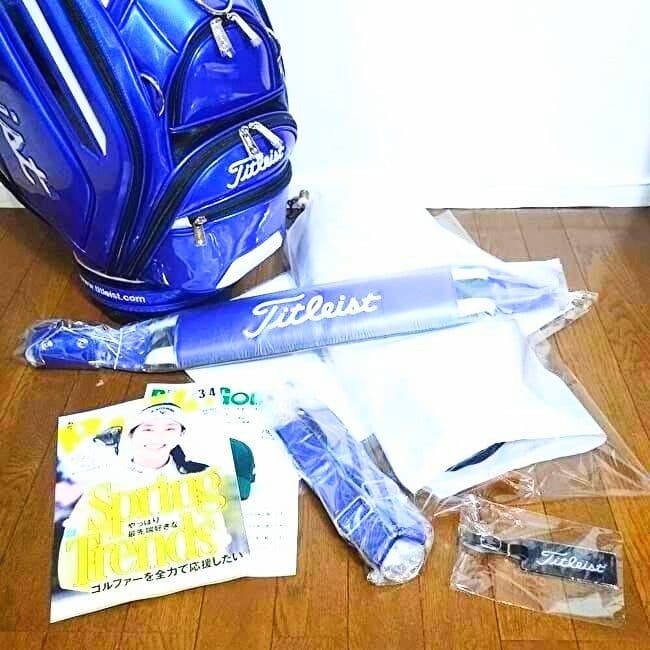 Titleist タイトリスト キャディバック 限定 高級 正規品 送料無料