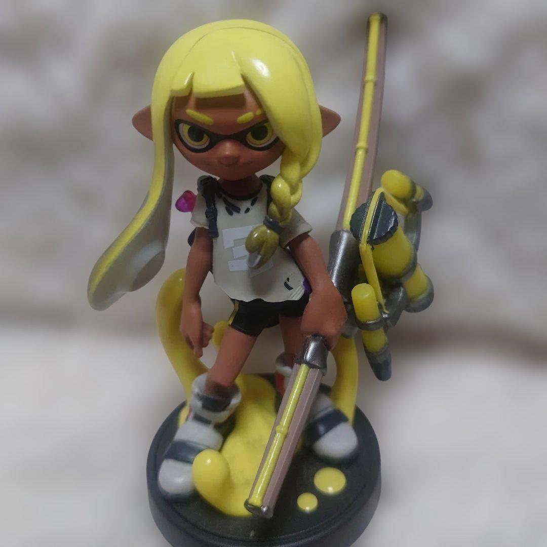 スプラトゥーン　amiibo　フィギュア　オクトリング　インクリング　コジャケ
