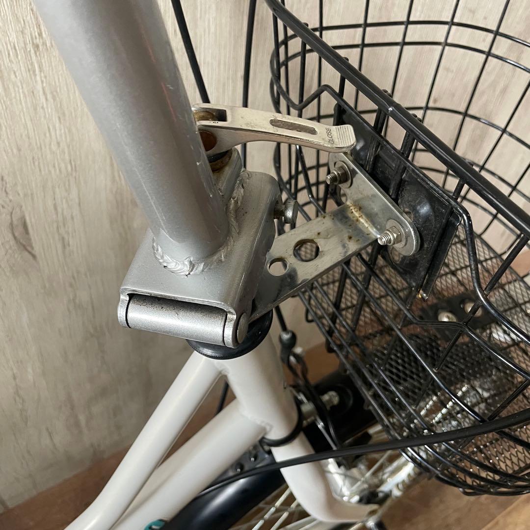 防災サイクル AERO 20型 折りたたみ自転車 6段変速 LEDオートライト付