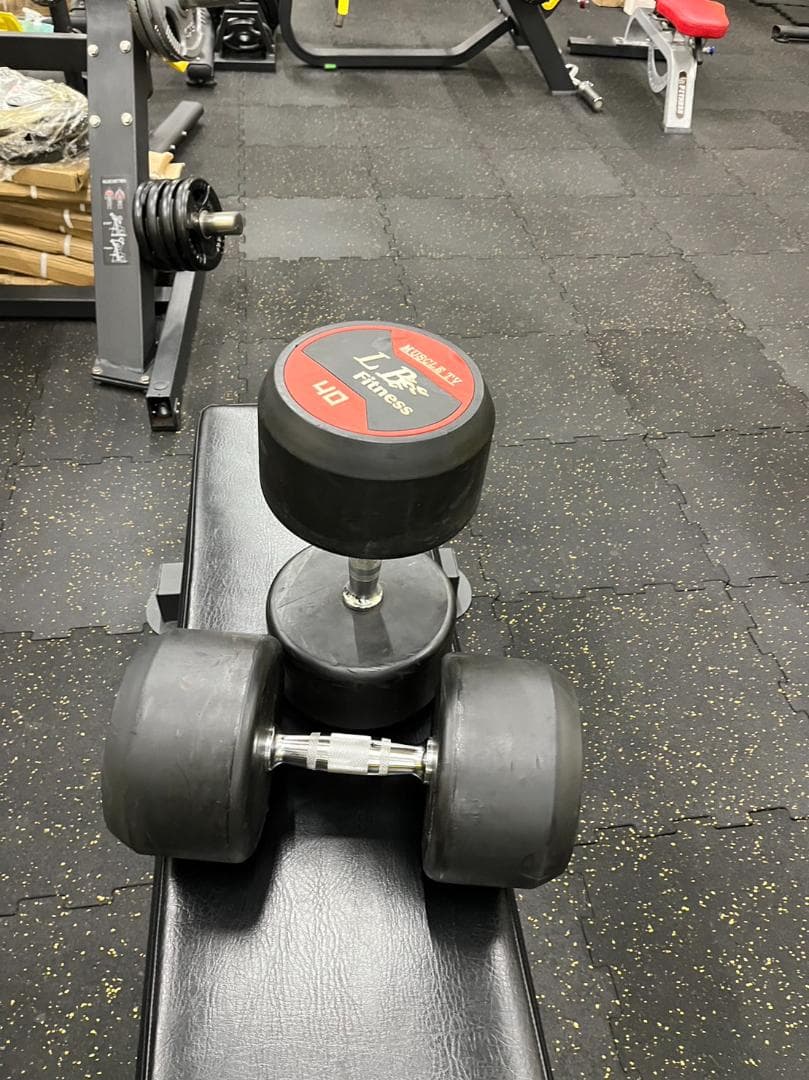 ラバーダンベル　57.5kg 2個　　20000円割引