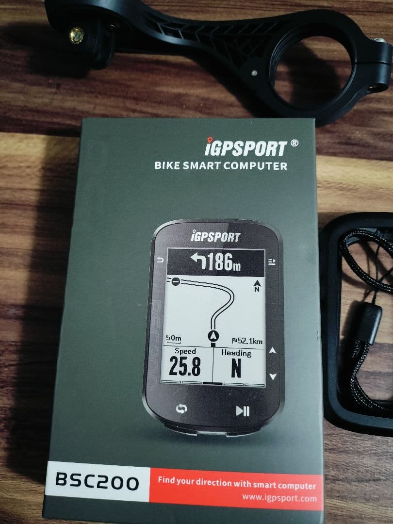 【iGPSPORT】BSC200　サイクルコンピューター3点セット