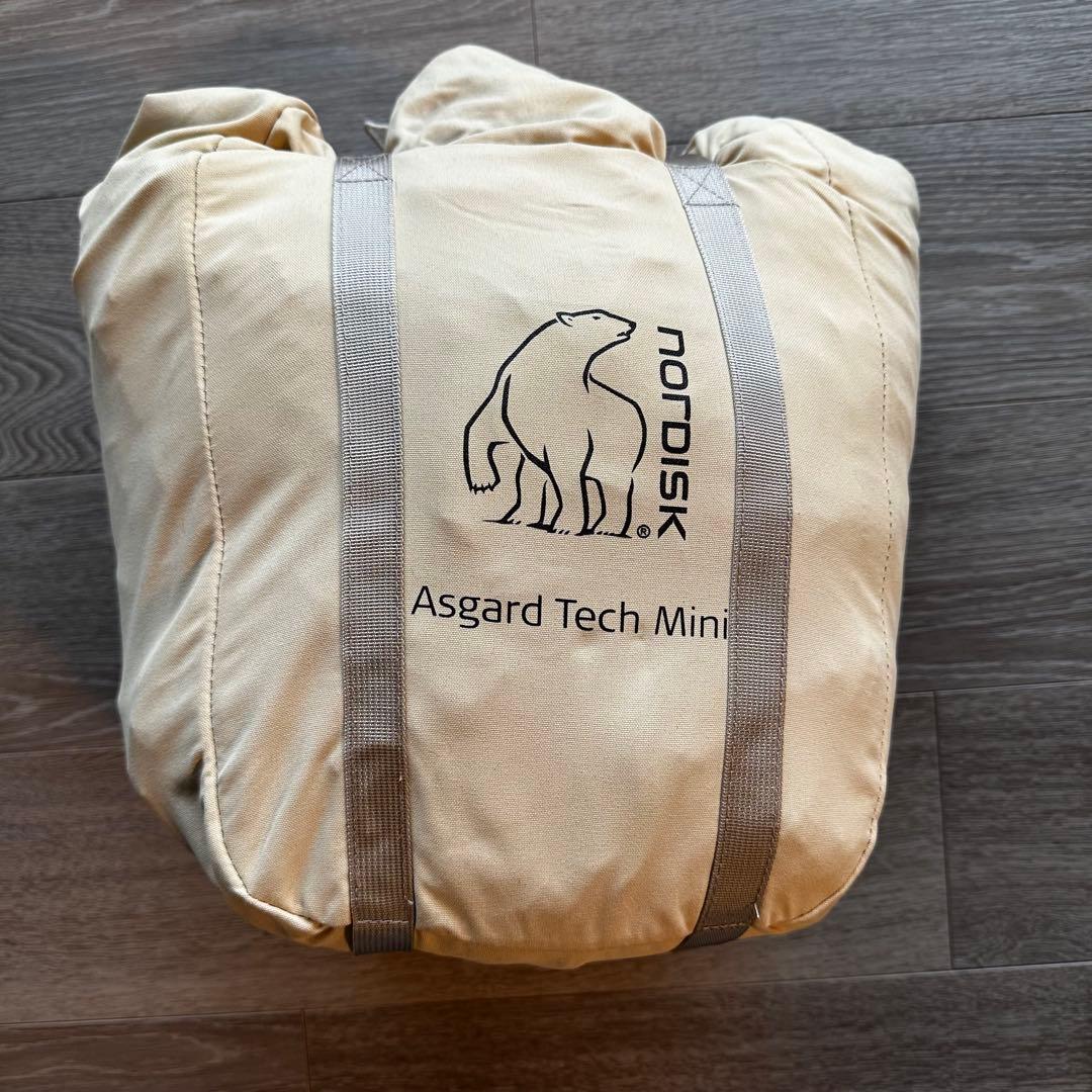 nordisk asgard mini テント(専用グランドシート付き)
