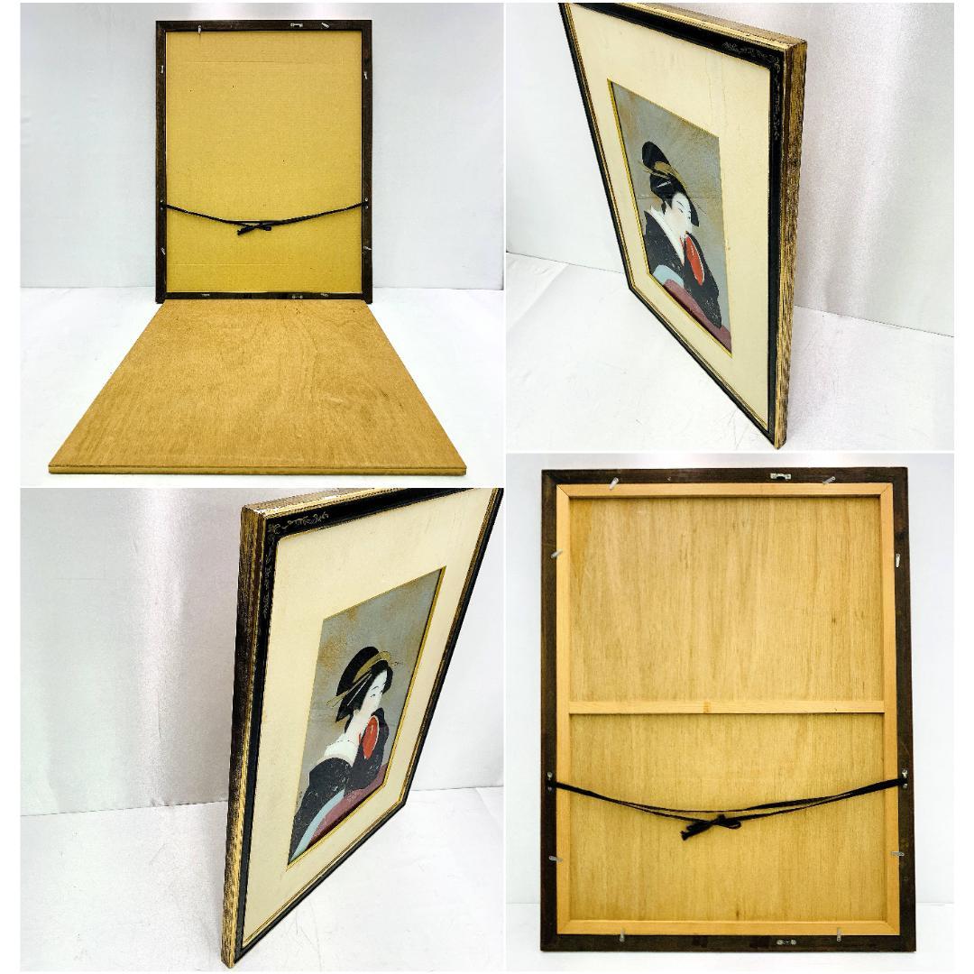 真作保証 伊東深水 日本画 美人画 画寸h39.5×w26cm R8SD22