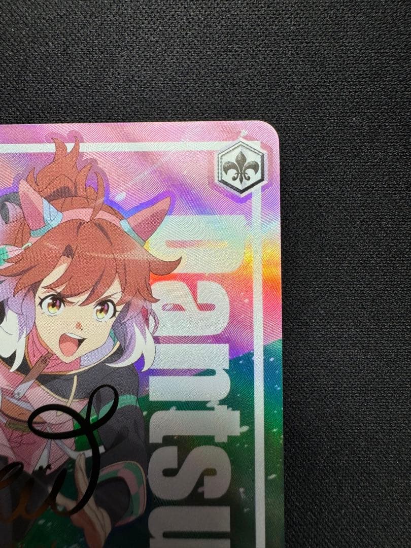 WS ヴァイス ウマ娘 舞台の真ん中に ダンツフレーム SP サイン