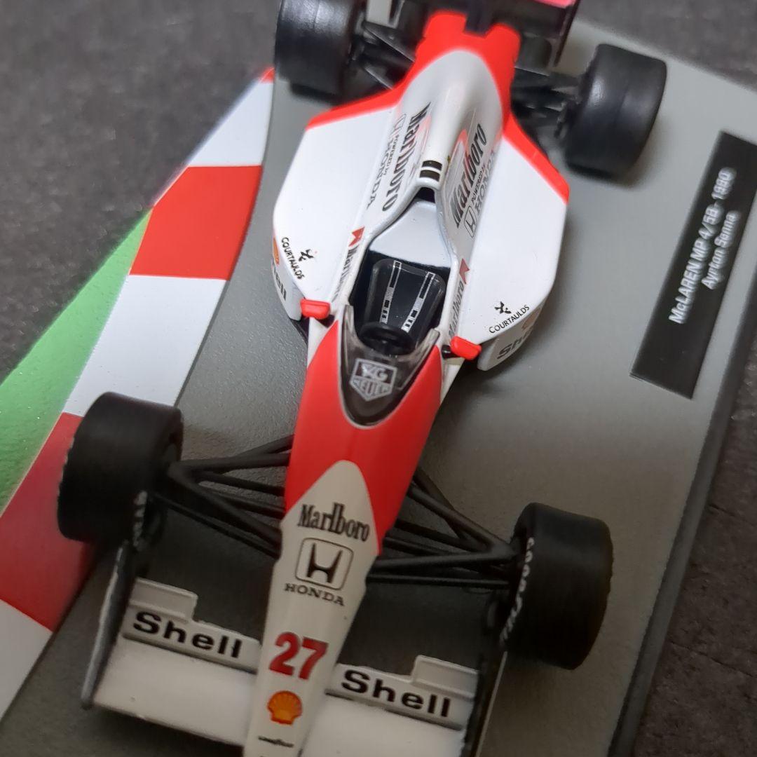 マクラーレン　ホンダ　MP4/5B マルボロ仕様　セナ　F1マシンコレクション