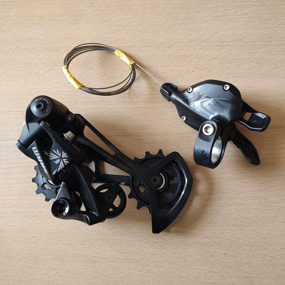 SRAM 12速 MTBリアディレイラー シフターセット